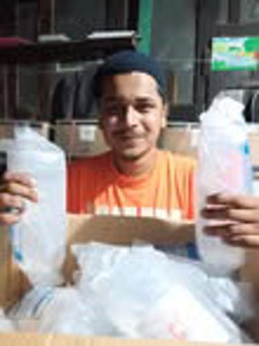 Free IV Saline Distribution